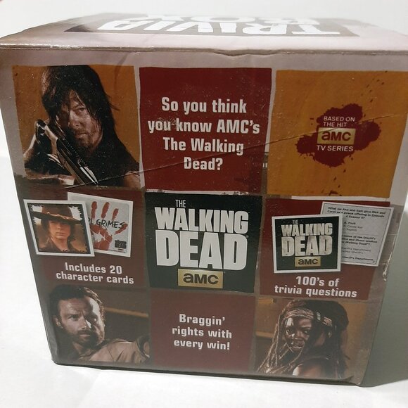 AMC The Walking Dead TV show trivia box card game for 2-6 players for 12 yrs + - Picture 2 of 9